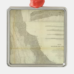 Composite Delaware Bay, River Metalen Ornament