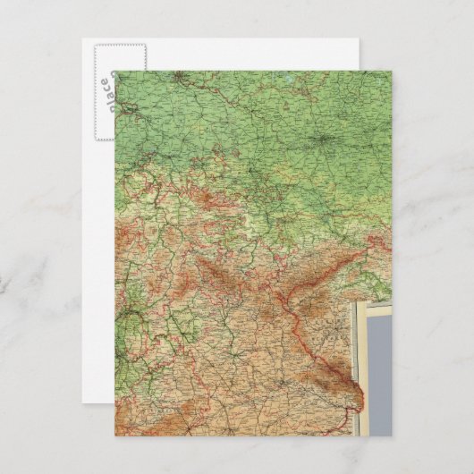 Composite Duitsland Briefkaart (Voorkant / Achterkant)