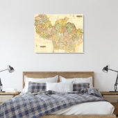 Composite Dumfriesshire 3 Canvas Afdruk (Insitu (Slaapkamer))