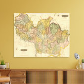 Composite Dumfriesshire 3 Canvas Afdruk (Insitu (Woonkamer))