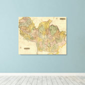 Composite Dumfriesshire 3 Canvas Afdruk (Insitu (Houten vloer))