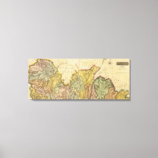 Composite Dumfriesshire Canvas Afdruk (Voorkant)