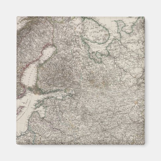 Composite Eastern Europe, Noorwegen, Zweden Magneet (Voorkant)