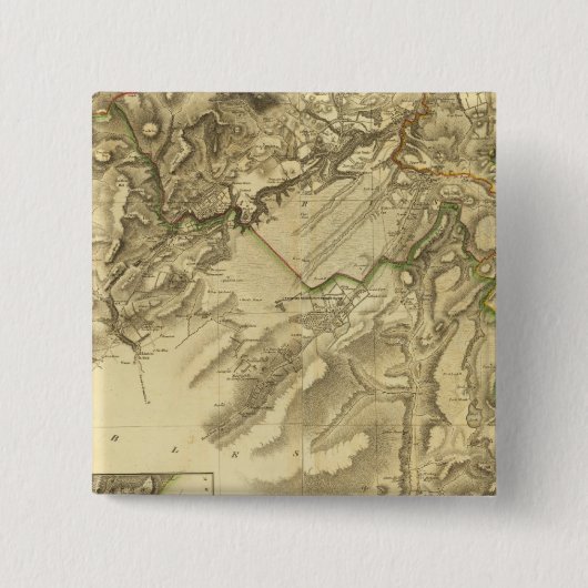 Composite Edinburgh Shire Vierkante Button 5,1 Cm (Voorkant)