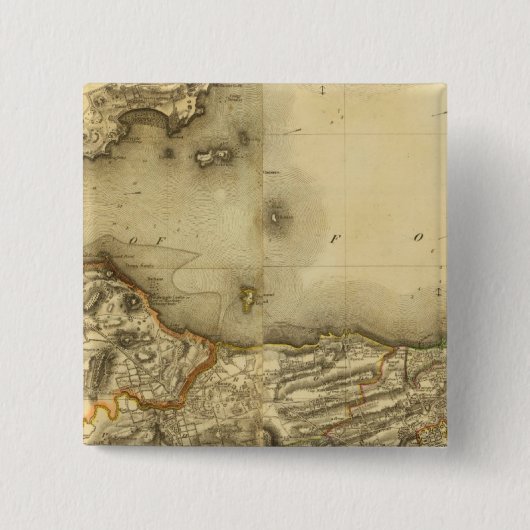 Composite Edinburgh Shire Vierkante Button 5,1 Cm (Voorkant)