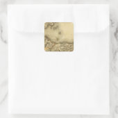 Composite Edinburgh Shire Vierkante Sticker (Tas)