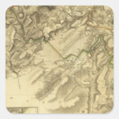 Composite Edinburgh Shire Vierkante Sticker (Voorkant)