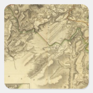 Composite Edinburgh Shire Vierkante Sticker