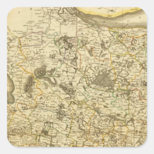 Composite Fife, Kinross Vierkante Sticker