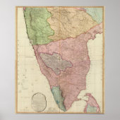 Composite India-schiereiland Poster (Voorkant)