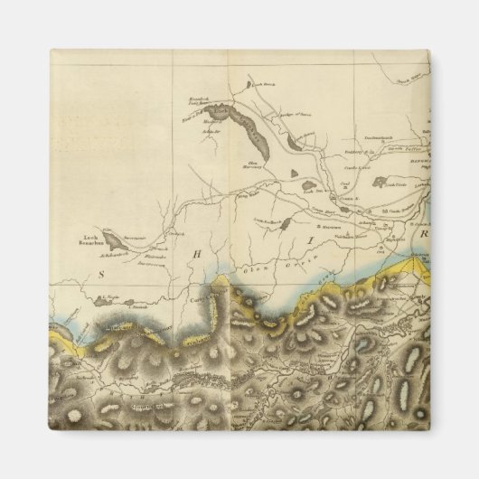 Composite Inverness Shire Magneet (Voorkant)