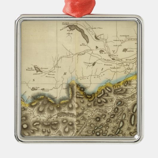 Composite Inverness Shire Metalen Ornament (Voorkant)