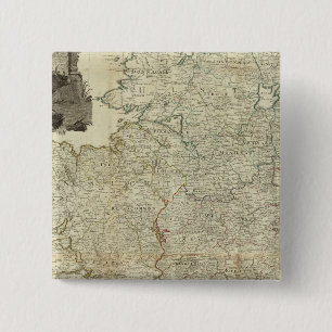 Composite Ireland Vierkante Button 5,1 Cm