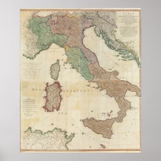 Composite Italië Poster (Voorkant)