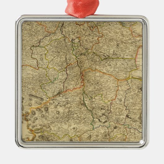 Composite Lanarkshire Metalen Ornament (Voorkant)