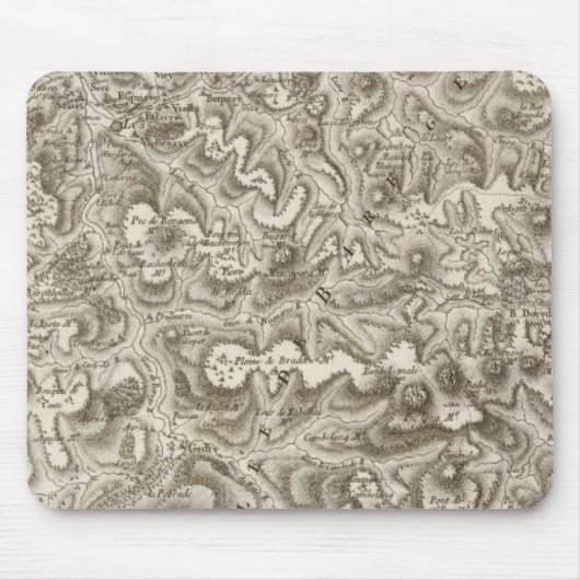 Composite Map of France 2 Muismat (Voorkant)