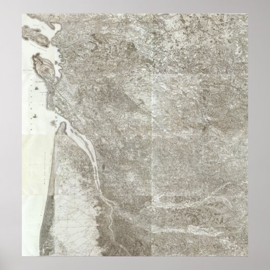 Composite Map of France 3 Poster (Voorkant)