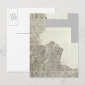 Composite Map of France 4 Briefkaart (Voorkant / Achterkant)