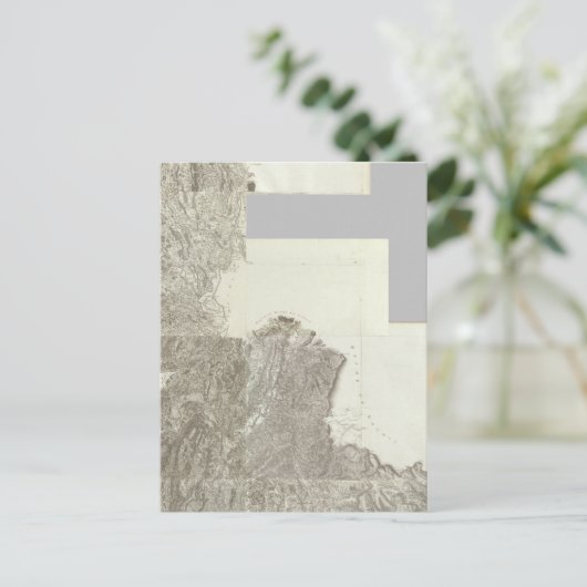 Composite Map of France 4 Briefkaart (Staand voorkant)