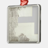 Composite Map of France 4 Metalen Ornament (Links)