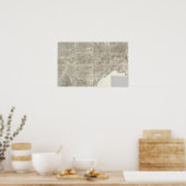 Composite Map of France 7 Poster (Keuken)