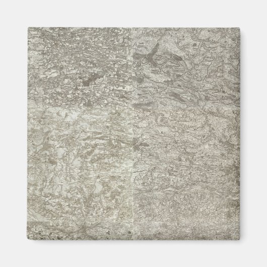 Composite Map of France 8 Magneet (Voorkant)