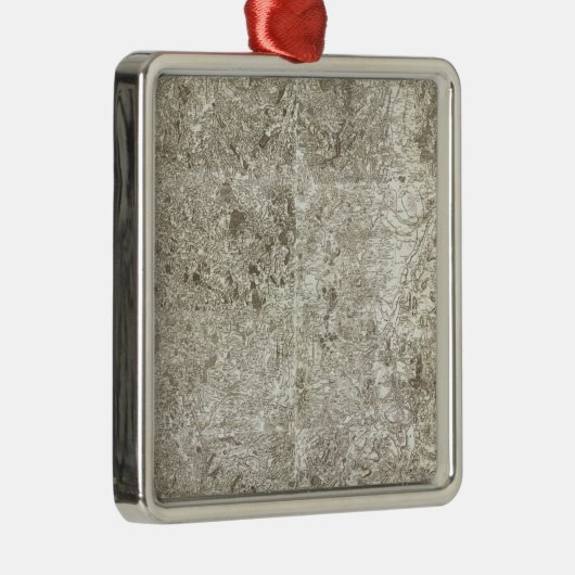 Composite Map of France 9 Metalen Ornament (Rechts)