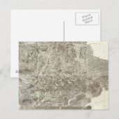 Composite Map of France Briefkaart (Voorkant / Achterkant)