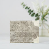 Composite Map of France Briefkaart (Staand voorkant)