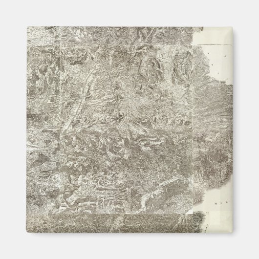 Composite Map of France Magneet (Voorkant)