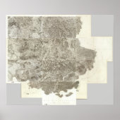 Composite Map of France Poster (Voorkant)