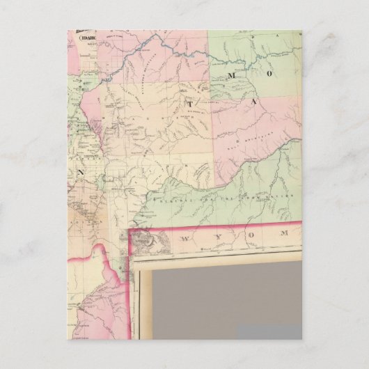 Composite Montana, Idaho Briefkaart (Voorkant)