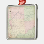 Composite Montana, Idaho Metalen Ornament (Links)