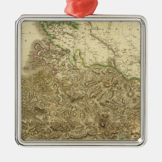 Composite Ross, Cromarty Shires Metalen Ornament (Voorkant)