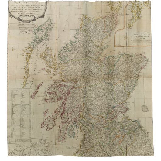 Composite Scotland 2 Douchegordijn (Voorkant)
