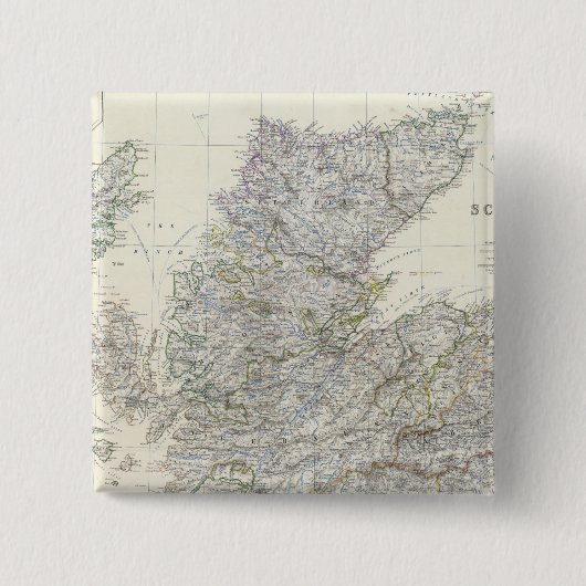 Composite Scotland 3 Vierkante Button 5,1 Cm (Voorkant)
