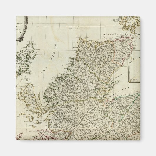Composite Scotland of North Britain Magneet (Voorkant)