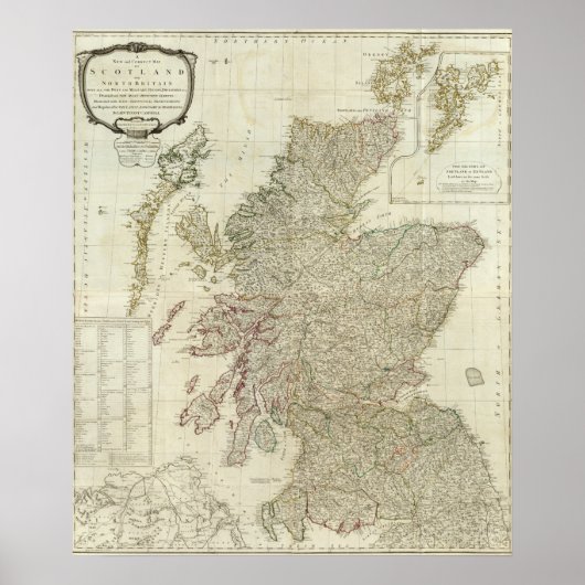 Composite Scotland of North Britain Poster (Voorkant)