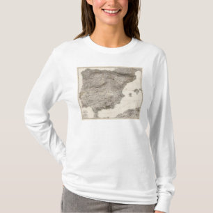 Composite Spanien, Portugal in 4-Blattern T-shirt