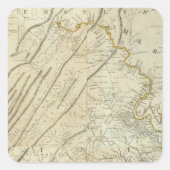 Composite Virginia Vierkante Sticker (Voorkant)