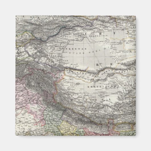 CompositeMap of India, Asia Magneet (Voorkant)