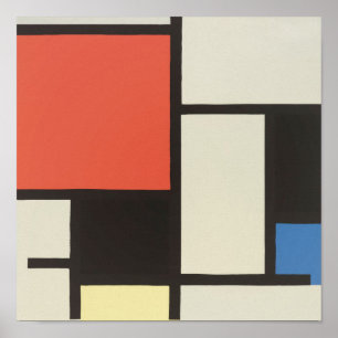 Compositie 1921 Print Piet Mondriaan Abstracte Kun