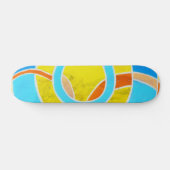 Compositie #23B door Michael Moffa Skateboard (Horizontaal)
