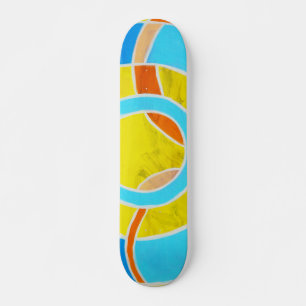 Compositie #23B door Michael Moffa Skateboard