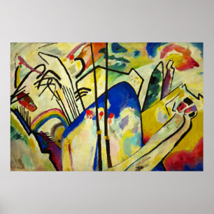 Compositie 4 door Wassily Kandinsky Poster