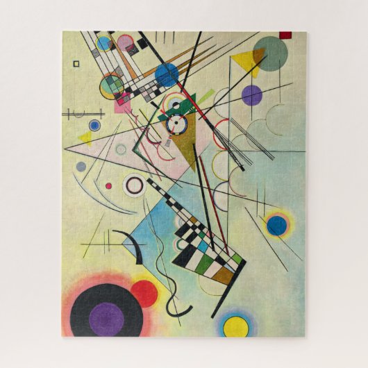 Compositie 8 door Wassily Kandinsky Legpuzzel (Verticaal)
