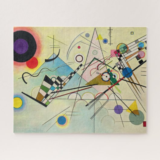 Compositie 8 door Wassily Kandinsky Legpuzzel (Horizontaal)