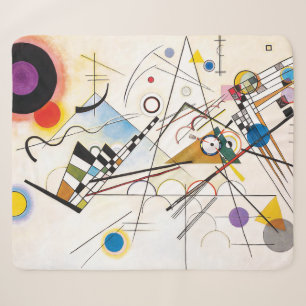 Compositie 8 Kandinsky Sherpa Deken