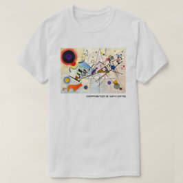 Compositie 8 met katten T-shirt