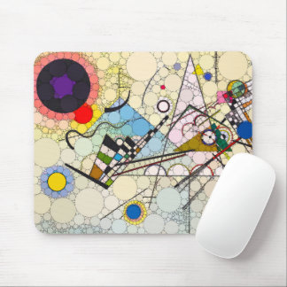 Compositie 8, Stippen van After Wassily Kandinsky Muismat